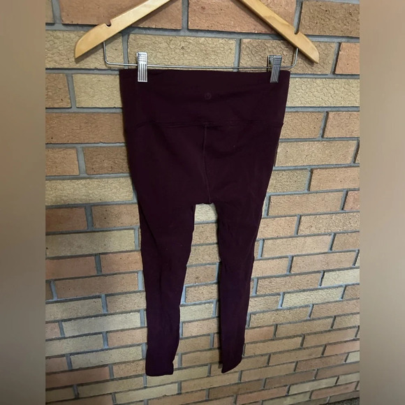 Lululemon Reveal Tight En Avante 26" Dark Adobe Athletic Leggings Size 6 - Picture 7 of 8